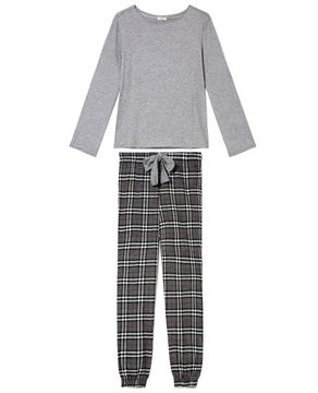 Pijama-Feminino-Moon-Calca-Fio-Tinto-Xadrez