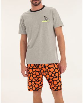 Pijama-Masculino-Acuo-Algodao-Flintstones