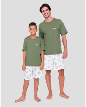 Pijama-Curto-Masculino-BCJN-Algodao-Palmeira