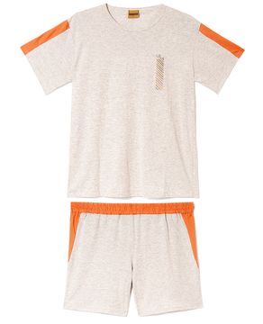 Pijama-Masculino-Curto-Lua-Encantada-Algodao-Faixas