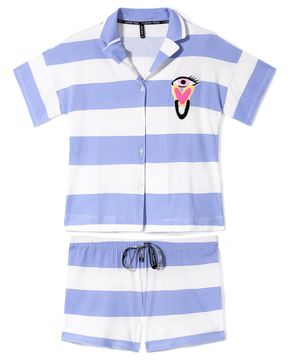 Pijama-Americano-Lua-Lua-Cotton-Touch-Listras