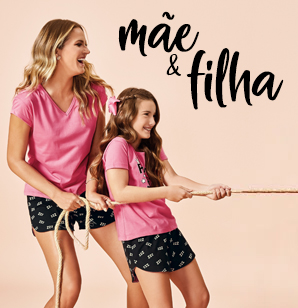 Pijama Mãe e Filha