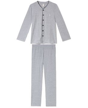 Pijama-Longo-Aberto-Masculino-Acuo-Algodao-Vies