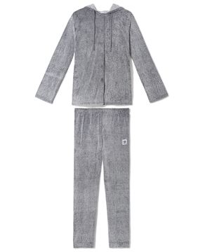 Pijama-Feminino-Aberto-Recco-Soft-Fleece-Capuz