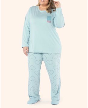 Pijama-Plus-Size-Feminino-Lua-Encantada-100--Algodao