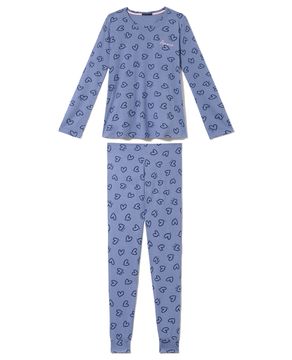 Pijama-Feminino-Any-Any-Visco-Premium-Coracoes