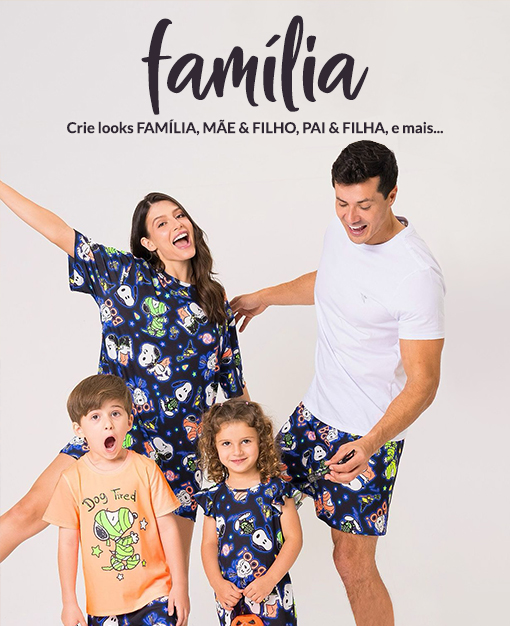 Pijamas Iguais Família