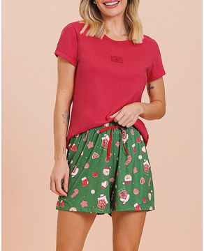 Pijama-de-Natal-Feminino-Lua-Encantada-Algodao