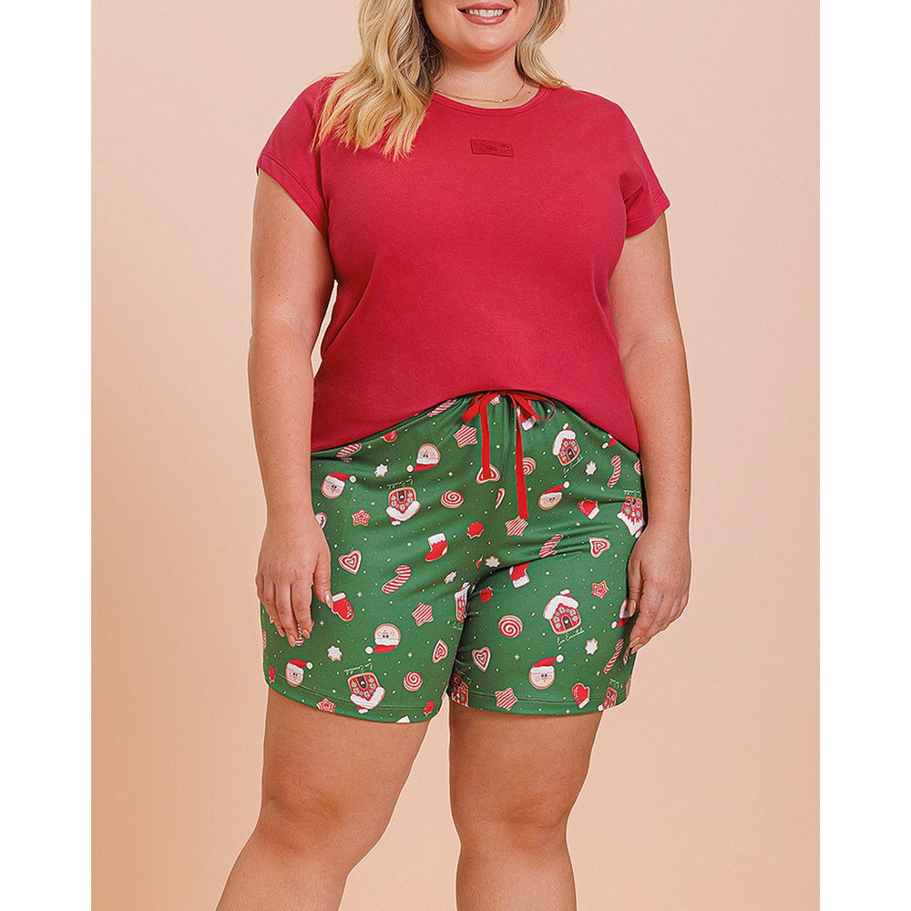 Pijama-de-Natal-Plus-Size-Lua-Encantada-Algodao