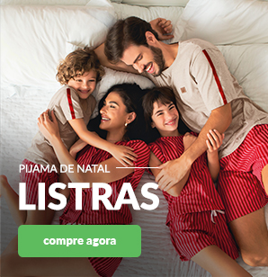 Pijama Família Natal Listrado