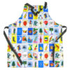 APRON LOTERIA DESIGN W/ POCKETS