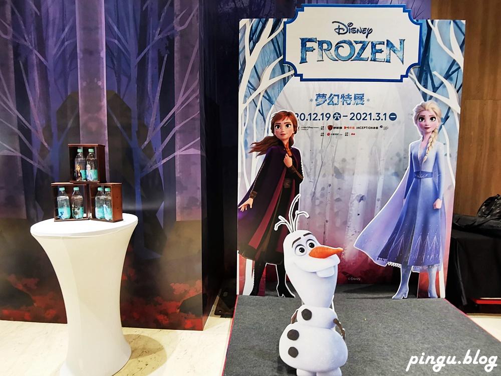 2021台北展覽｜冰雪奇緣夢幻特展 迪士尼冰雪奇緣Frozen巨作特展 (2020/12/19~2021/03/01)