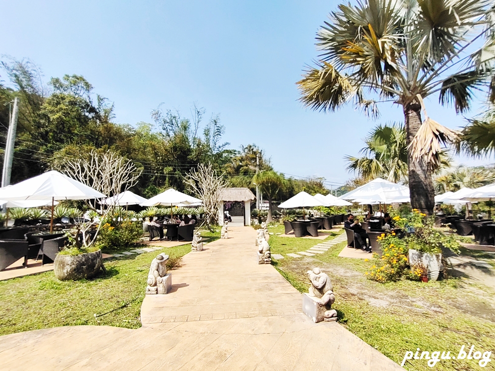 竹東莫內咖啡｜新竹美食 峇里島風景觀餐廳 南洋渡假下午茶