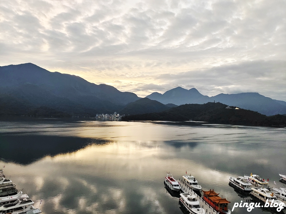 日月潭大淶閣飯店｜水社碼頭湖景第一排 免費提供自行車環湖 大淶閣火鍋一泊二食