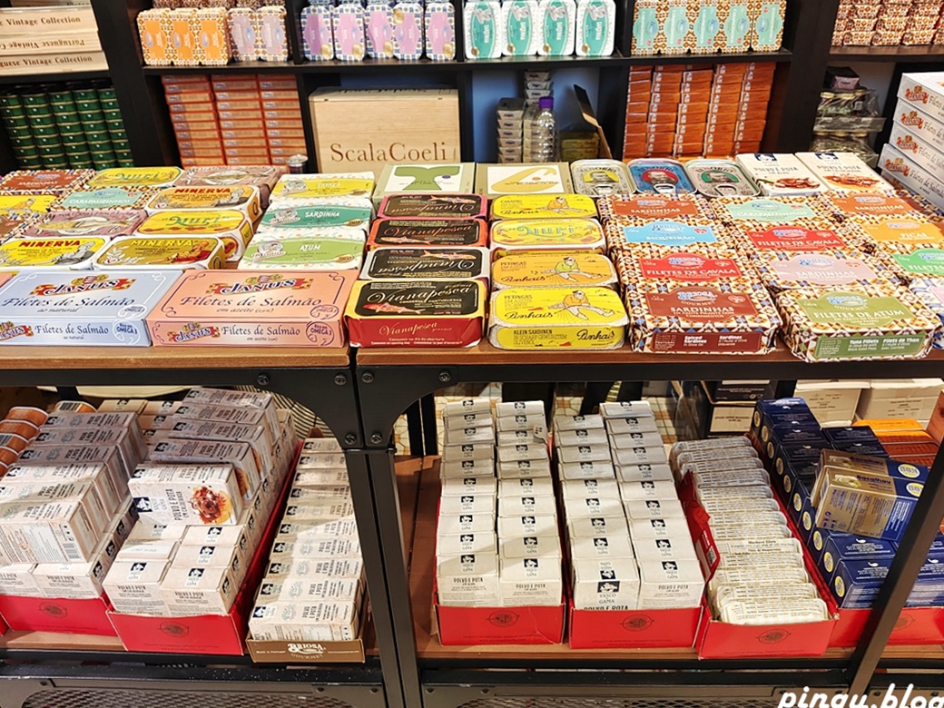 澳門葡式辣魚店｜澳門伴手禮 文青IG打卡魚罐頭網美牆