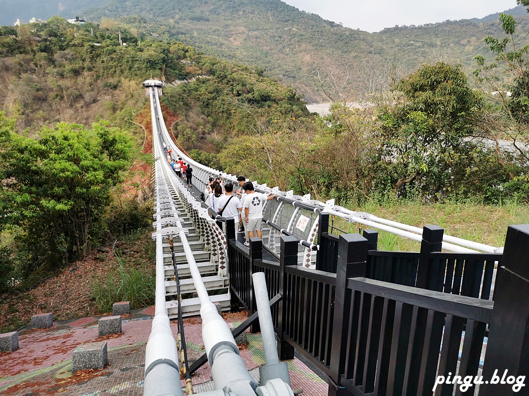 山川琉璃吊橋｜屏東三地門必玩景點 262公尺長的微笑吊橋