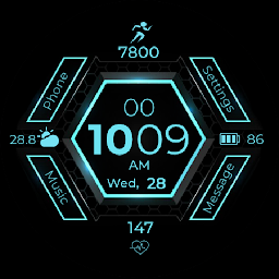 የአዶ ምስል SM Sports Digital Watch Face