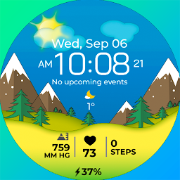 የአዶ ምስል Chester Seasons watch face