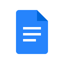 Google Docs ilovasi rasmi