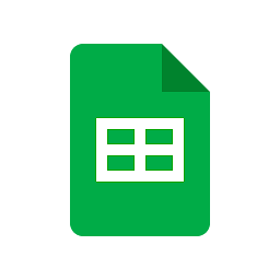 Ikonbillede Google Sheets