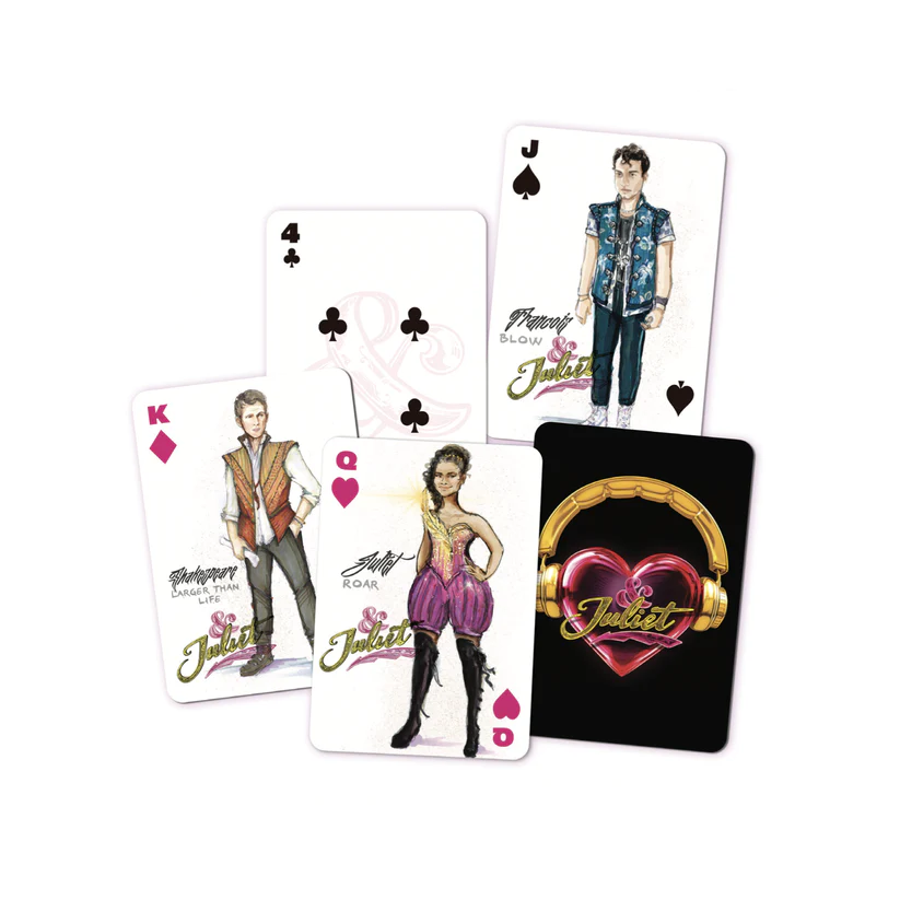 &Juliet the Broadway Musical - Playing Cards