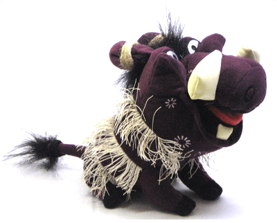 The Lion King the Broadway Musical - Pumbaa Beanbag Doll