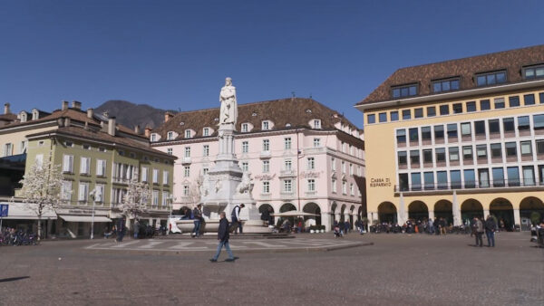 Piazza Walther Cuore di Bolzano