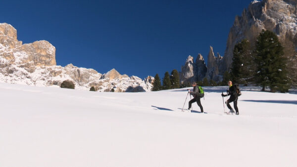 Schneeschuhwanderung: Tiers