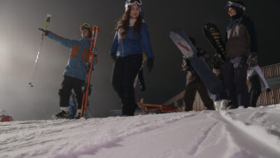 Notturna sulle piste di Obereggen