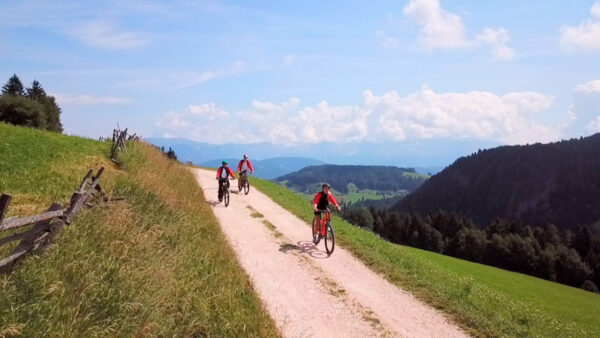 Almen-Radtour im Eggental