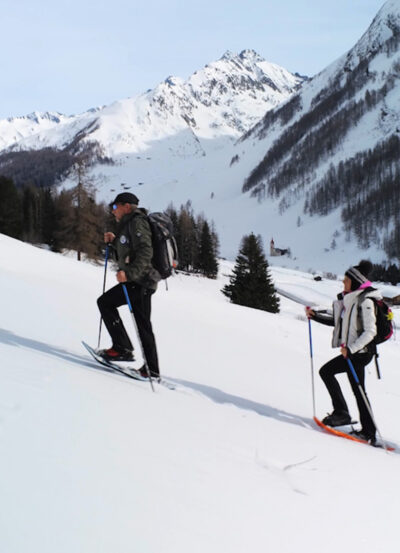 Snowshoeing