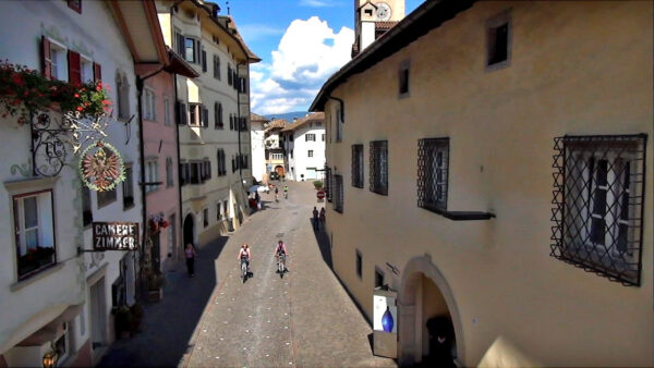 Aerial view of Caldaro