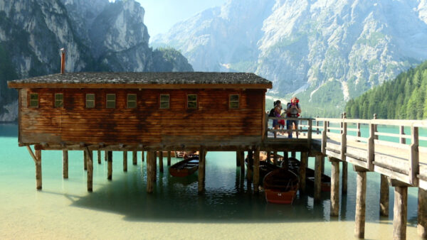 Lago di Braies Lake