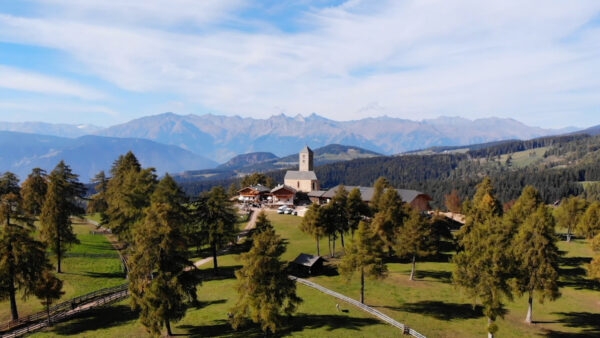 The Salto mountain seen from above