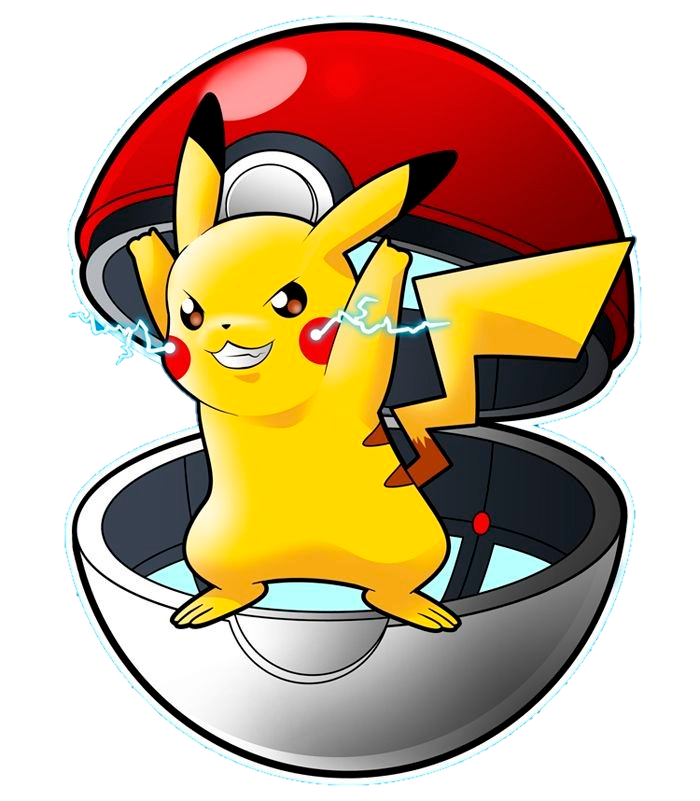 Pikachu in Pokeball Png