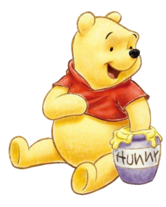 Winnie the Pooh Bear Drawing Png