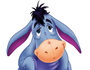 Winnie the Pooh Eeyore Face Png