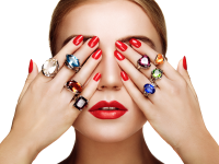 Nails manicure PNG