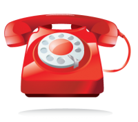 red phone png image