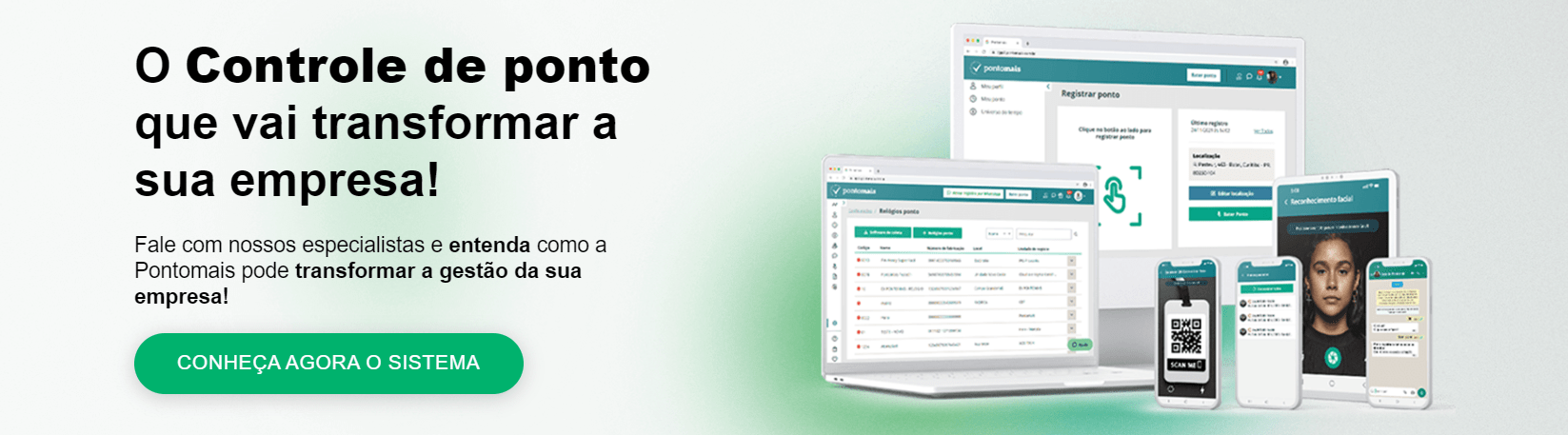 Conheça o sistema Pontomais