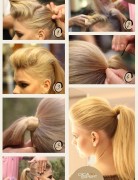 Easy, High Ponytail Hairstyle Tutorial