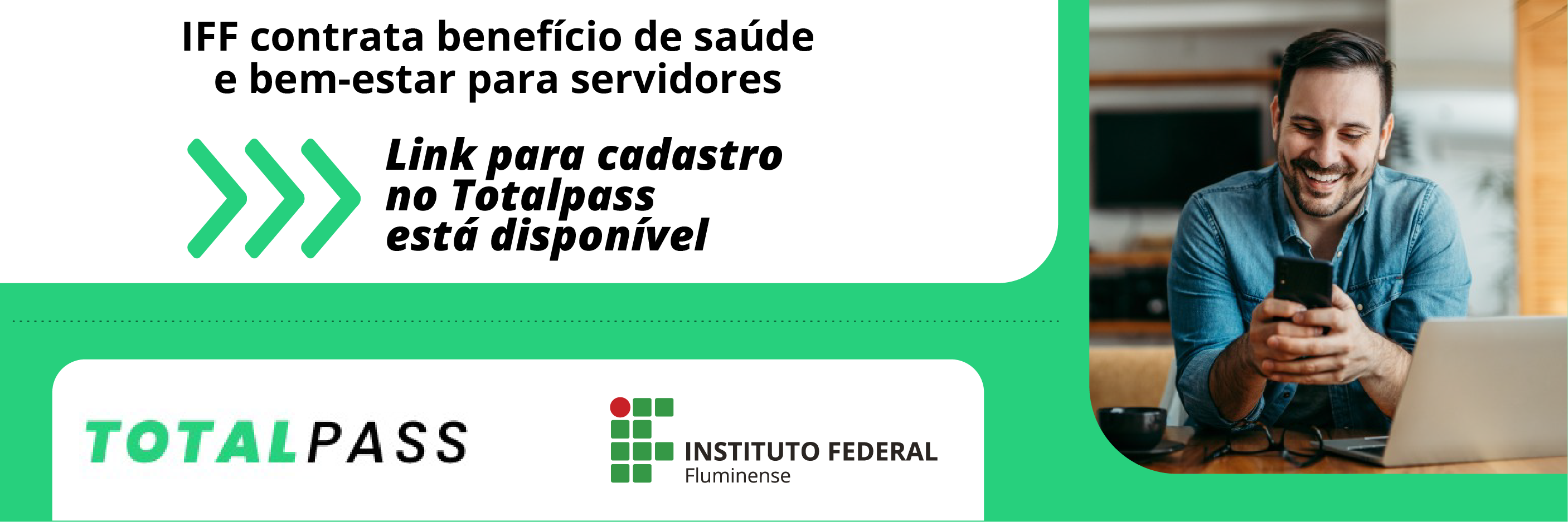 Link foi enviado para o e-mail institucional dos servidores.