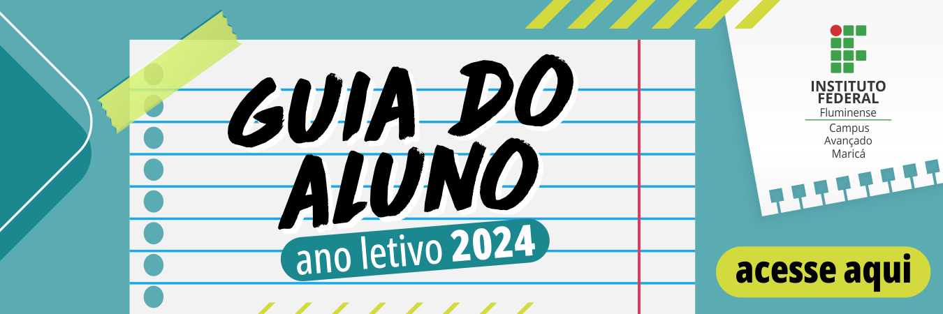 Guia do Aluno 2024 do IFF Maricá