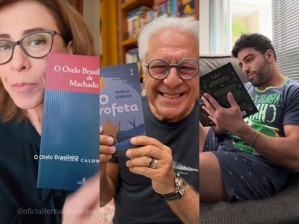 3 atores que viralizaram falando de livros no TikTok e no Instagram