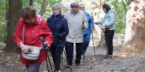 Group walks for the elderly