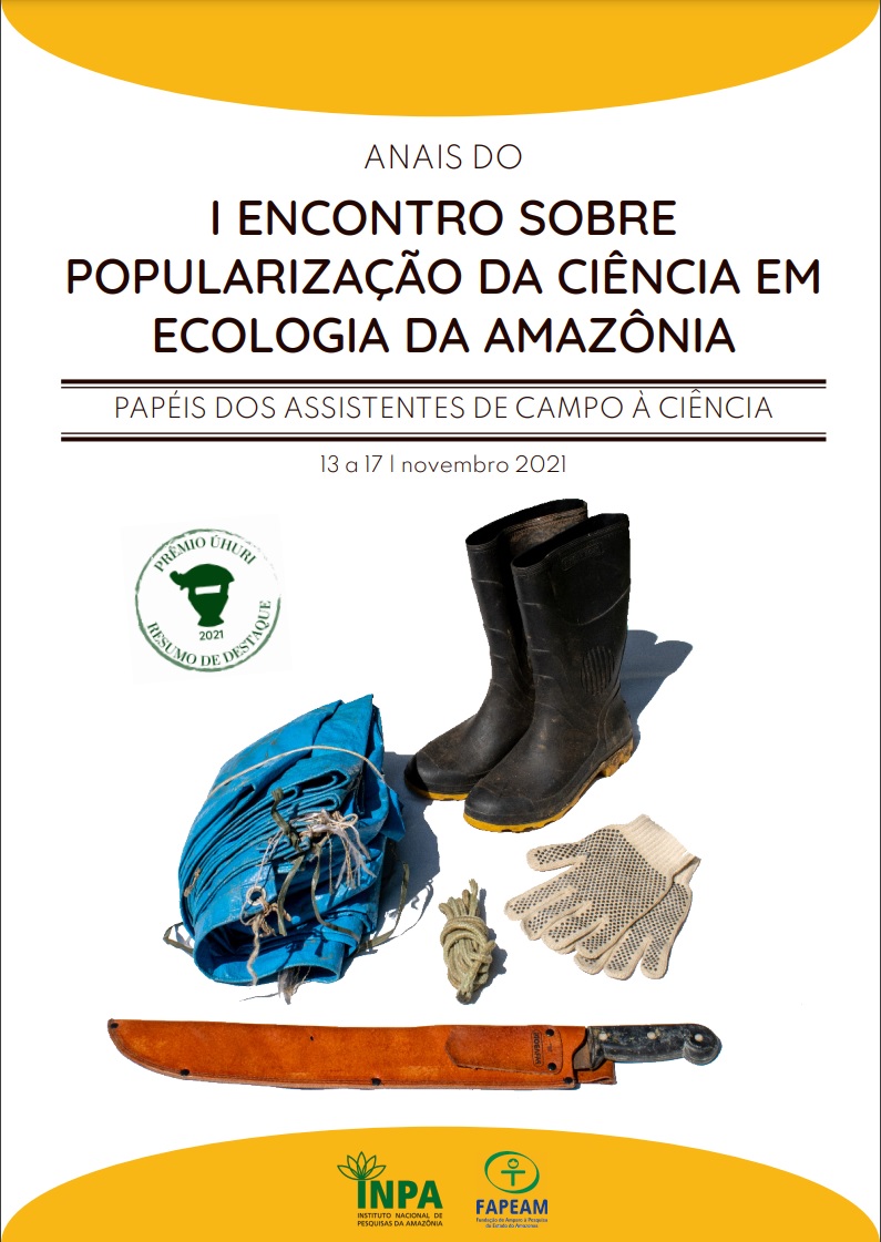 ANAIS DO I ENCONTRO SOBRE POPULARIZAÇÃO DA CIÊNCIA EM ECOLOGIA NA AMAZÔNIA