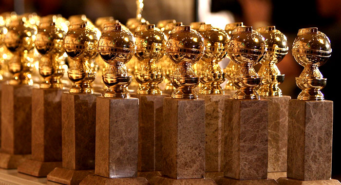 Golden Globes trophies