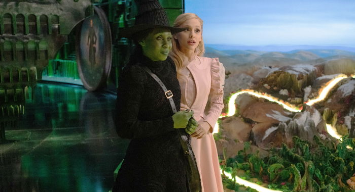 Cynthia Erivo and Ariana Grande in Wicked (2024)