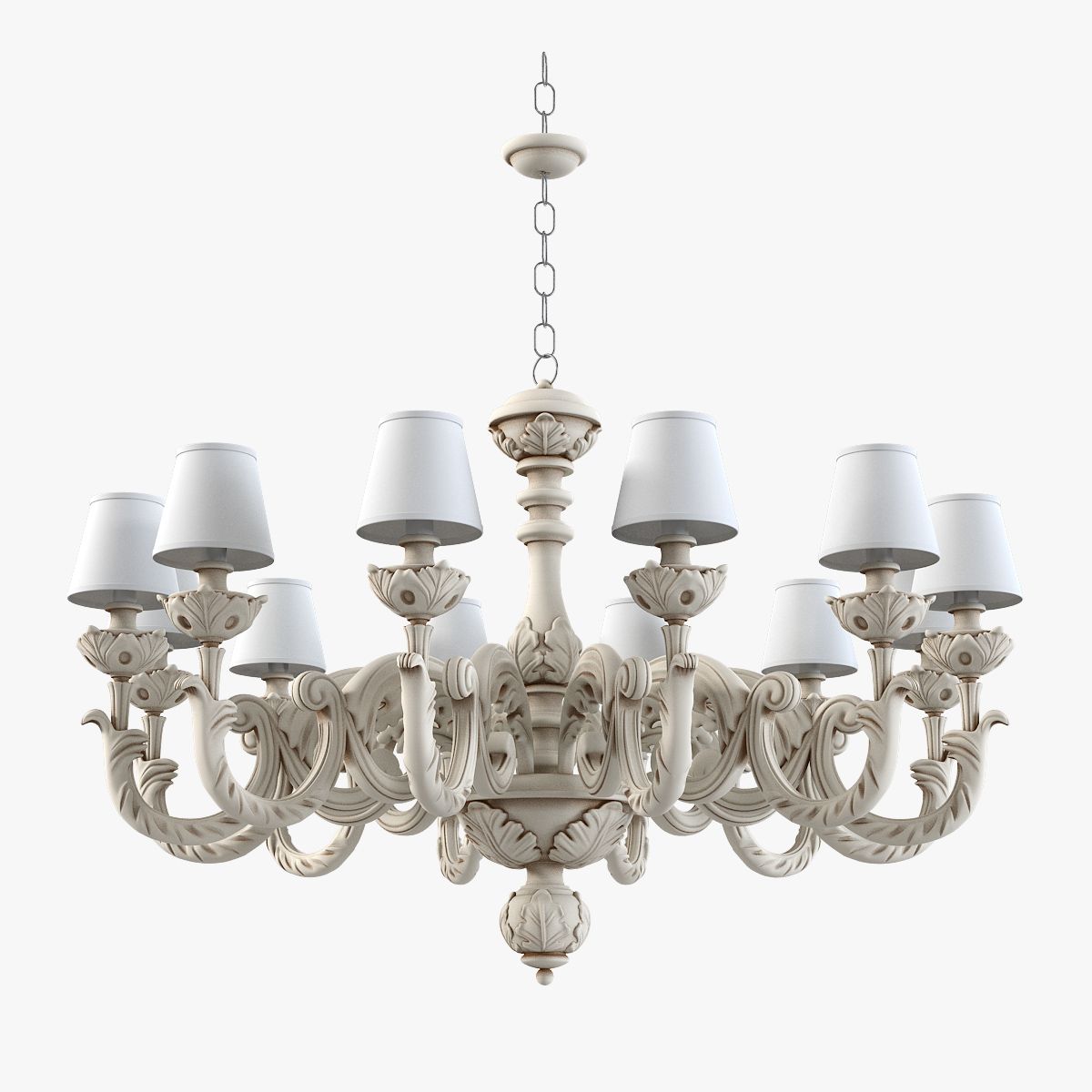 Tosconova Casali Toscani Firense Chandelier 3d model