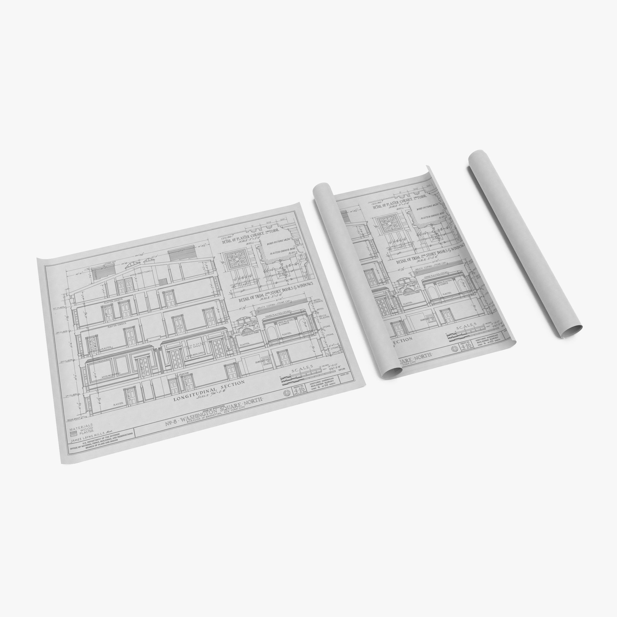 Ensemble de plans de maison 3d model